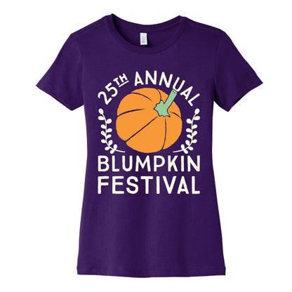 Blumpkin Festival Women's Cotton Tee