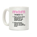 Mom Definition Coffee Mug