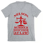 Nelson & Murdock Avocados At Law V-Neck
