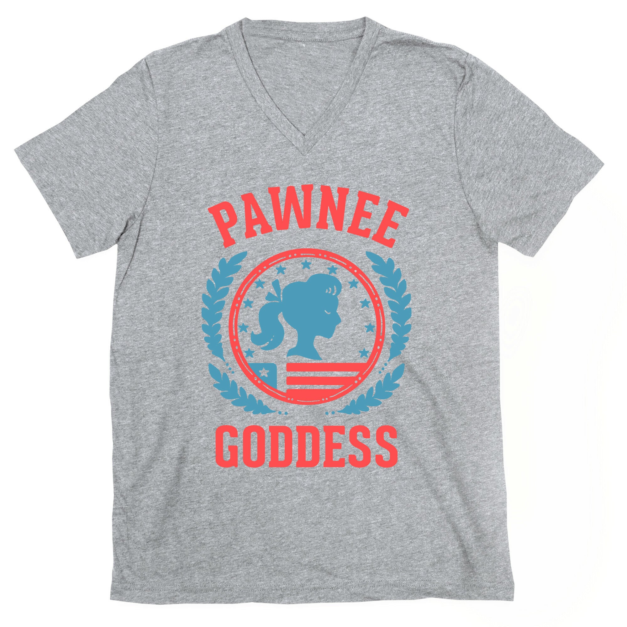 Pawnee Goddess V-Neck