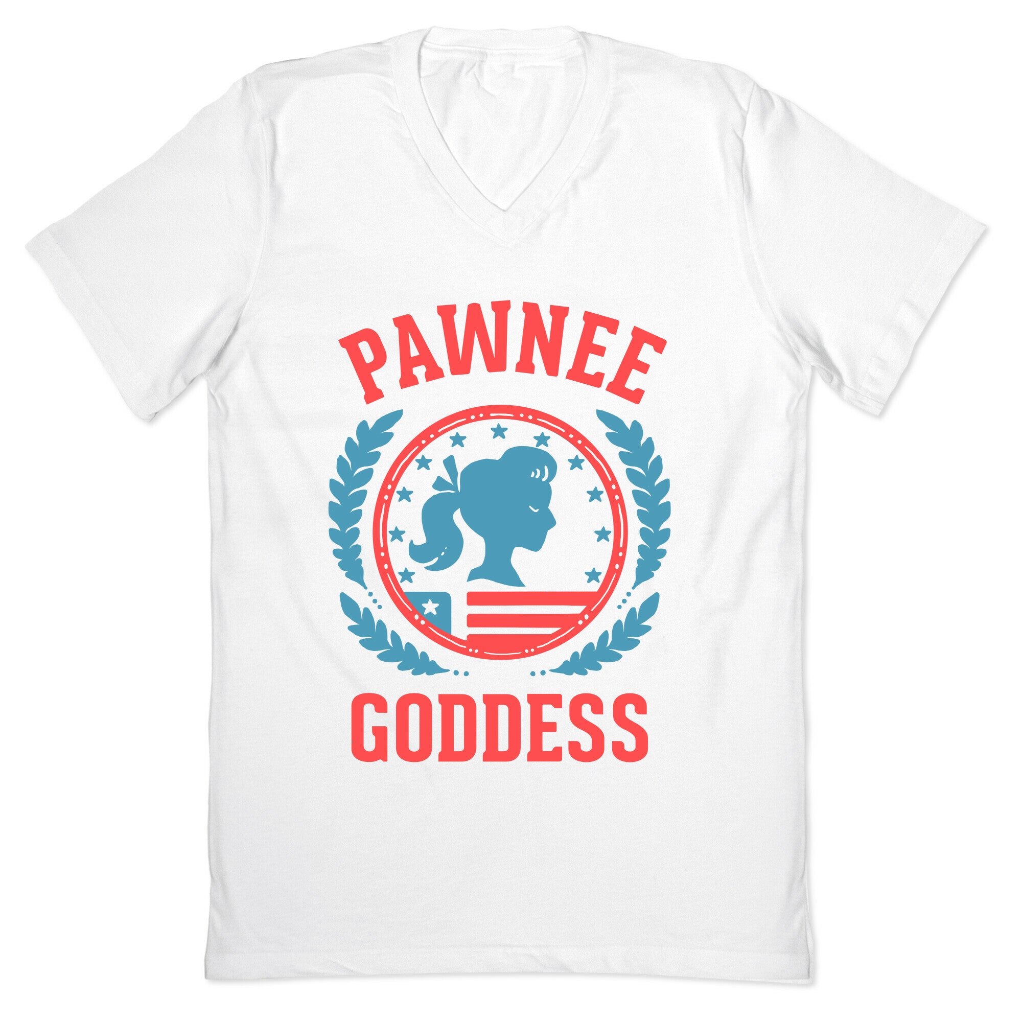 Pawnee Goddess V-Neck
