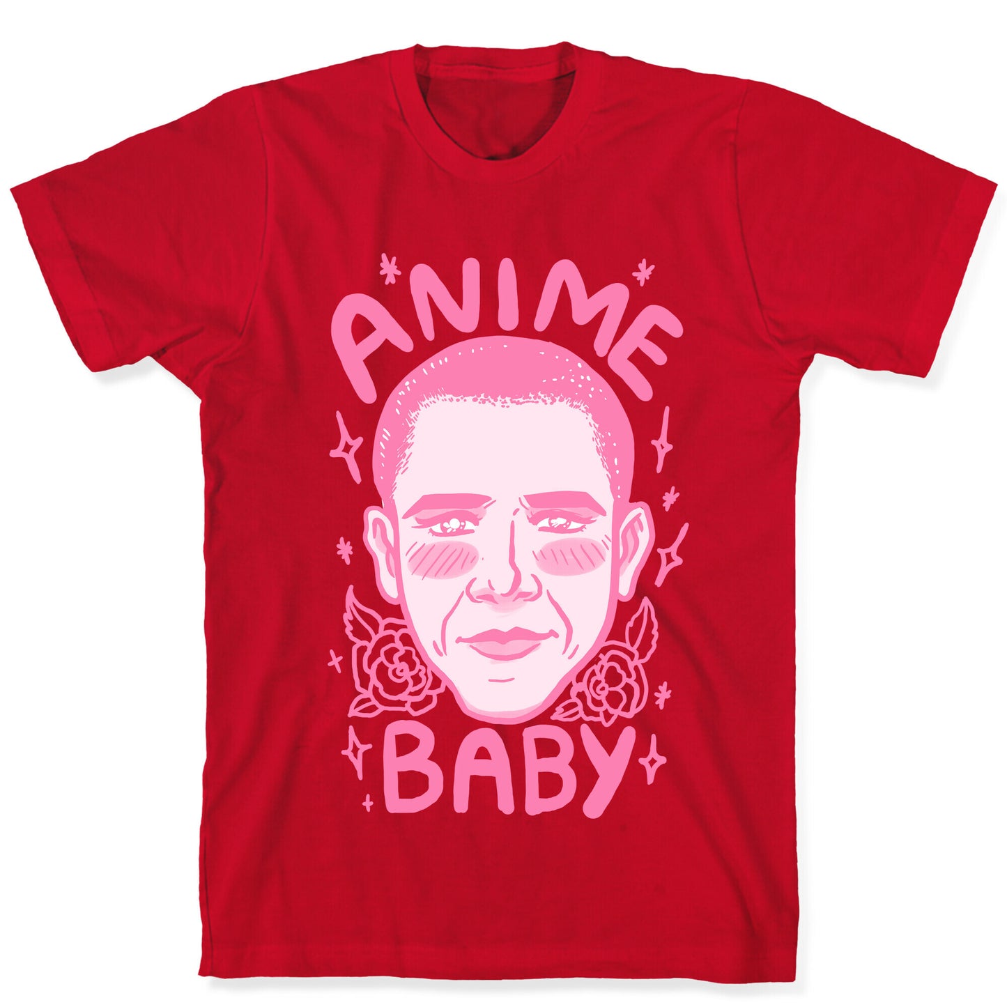 Anime Baby Obama T-Shirt