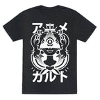Anime Illuminati Cult Unisex Triblend Tee