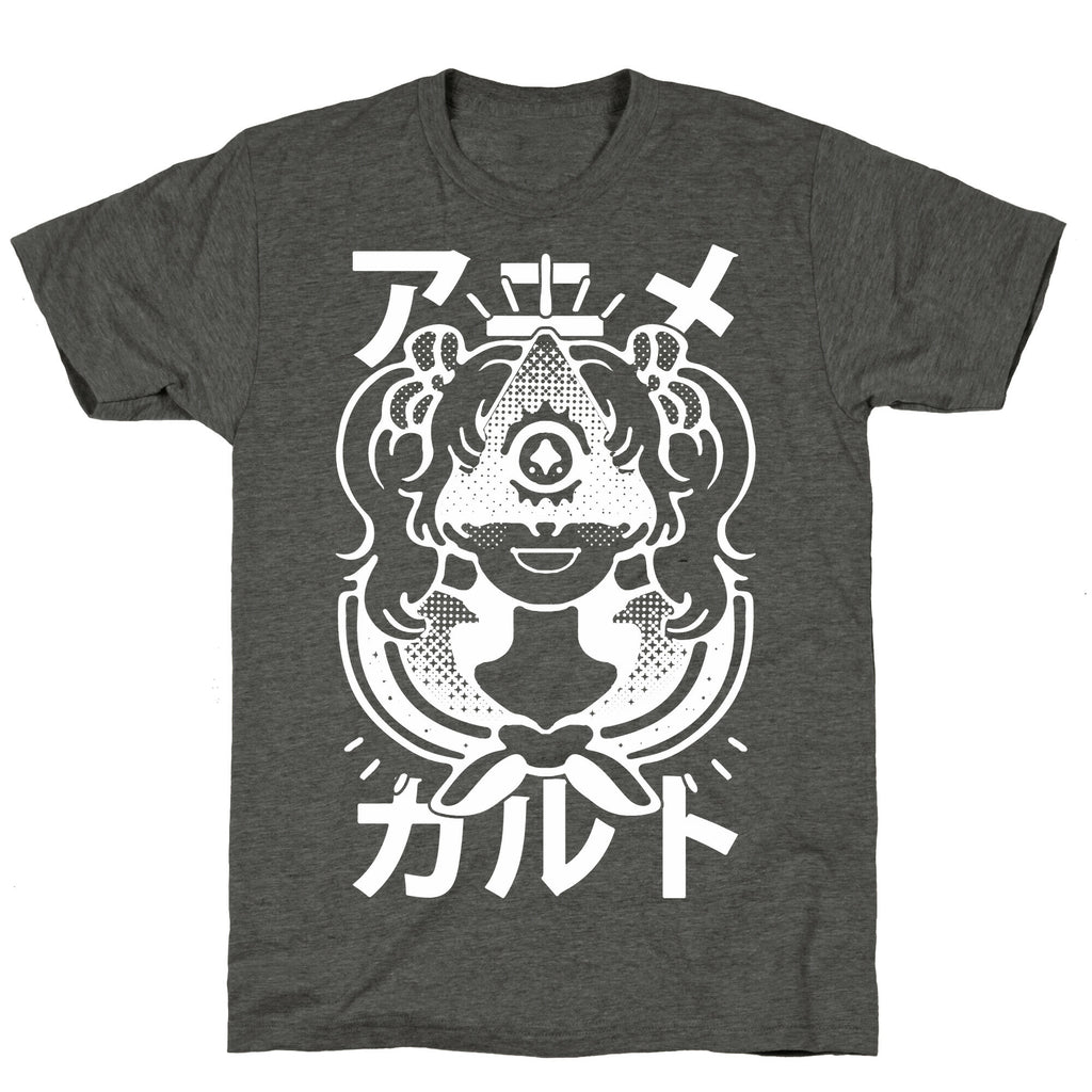 Anime Illuminati Cult Unisex Triblend Tee