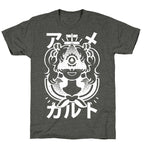 Anime Illuminati Cult Unisex Triblend Tee