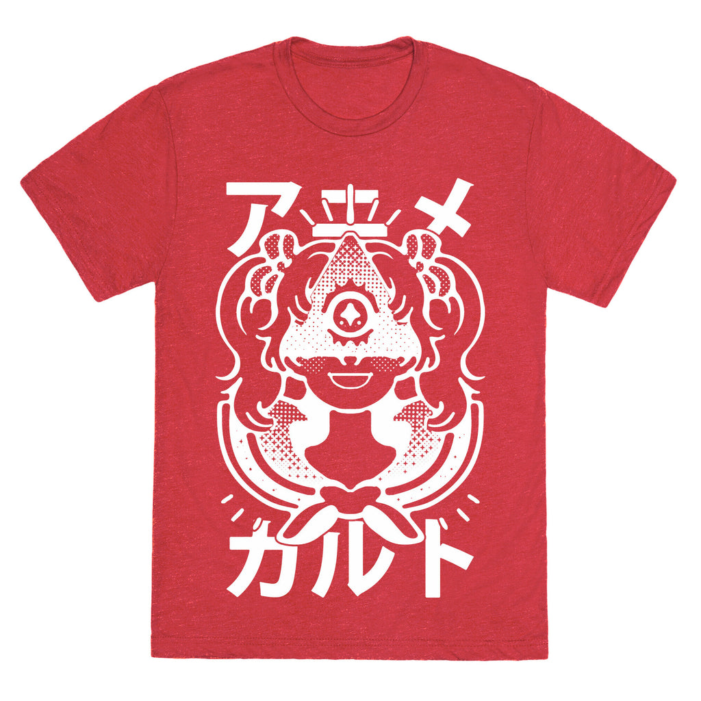 Anime Illuminati Cult Unisex Triblend Tee