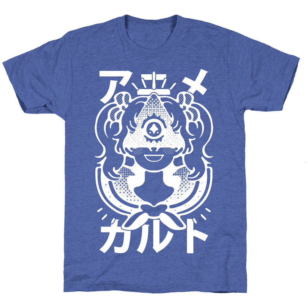 Anime Illuminati Cult Unisex Triblend Tee
