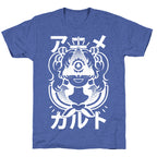 Anime Illuminati Cult Unisex Triblend Tee