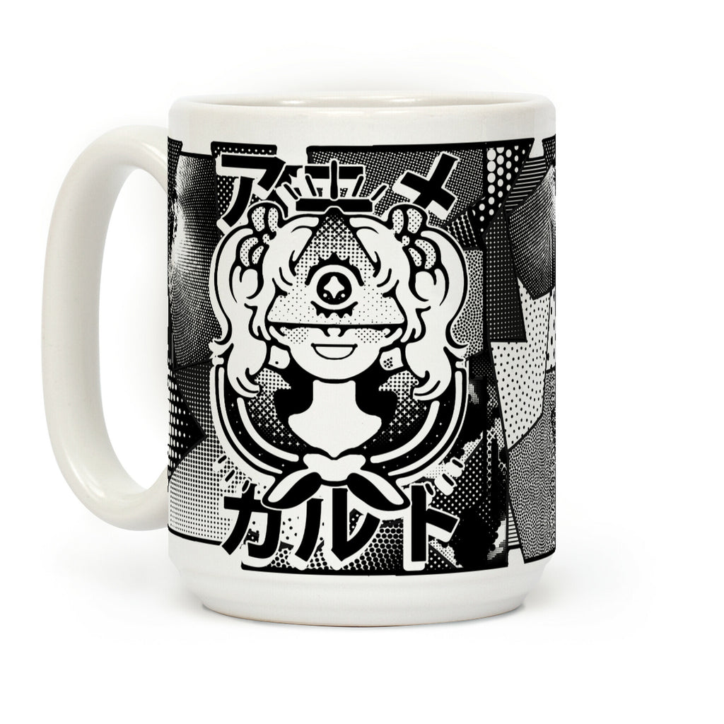 Anime Illuminati Cult Coffee Mug