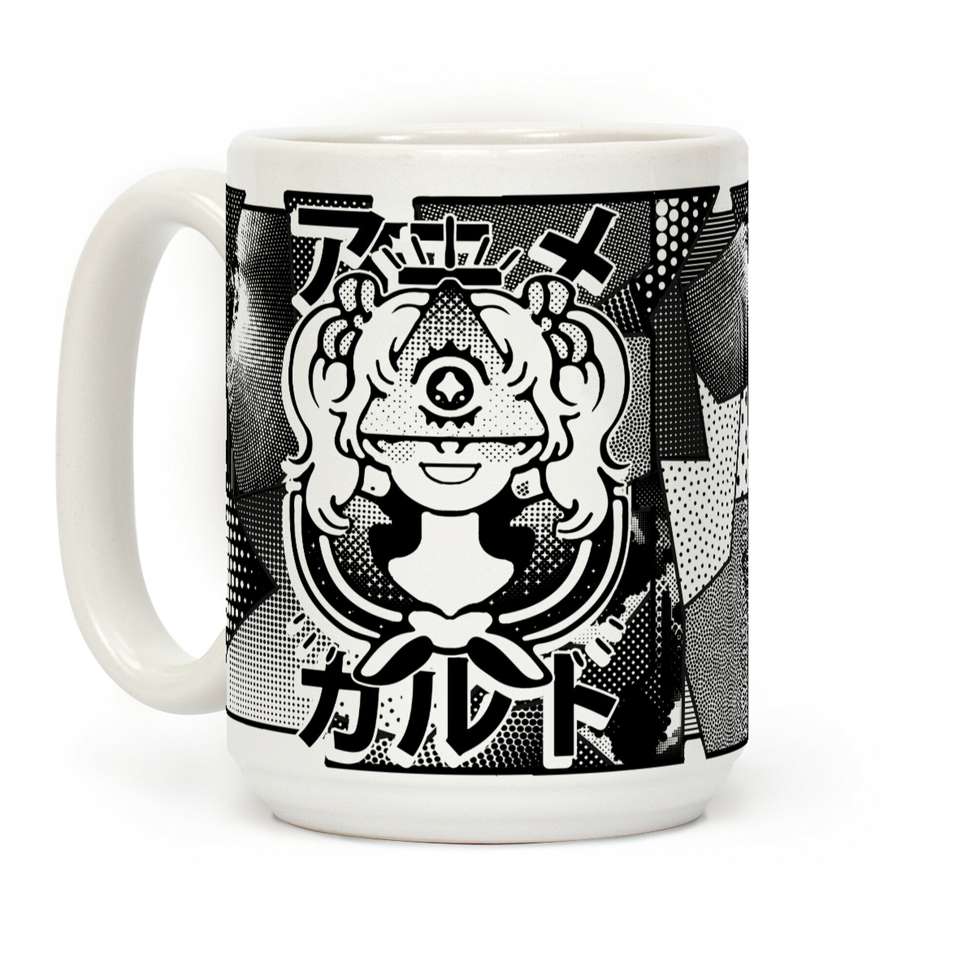 Anime Illuminati Cult Coffee Mug