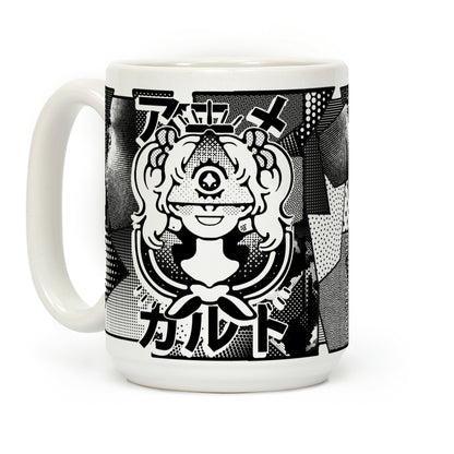 Anime Illuminati Cult Coffee Mug