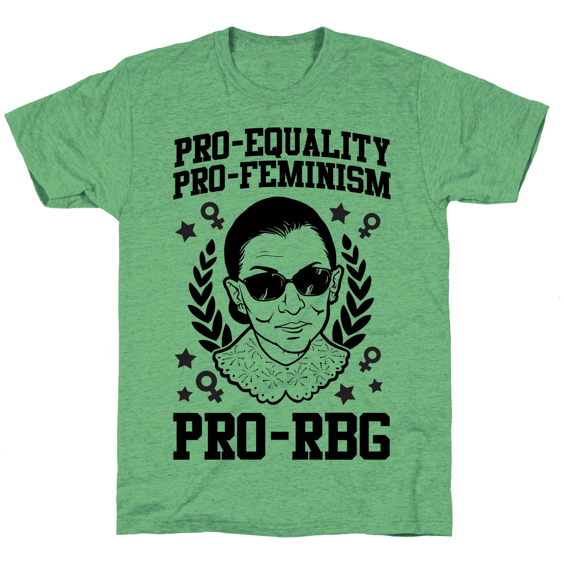 Pro-Equality Pro-Feminism Pro-RBG Unisex Triblend Tee