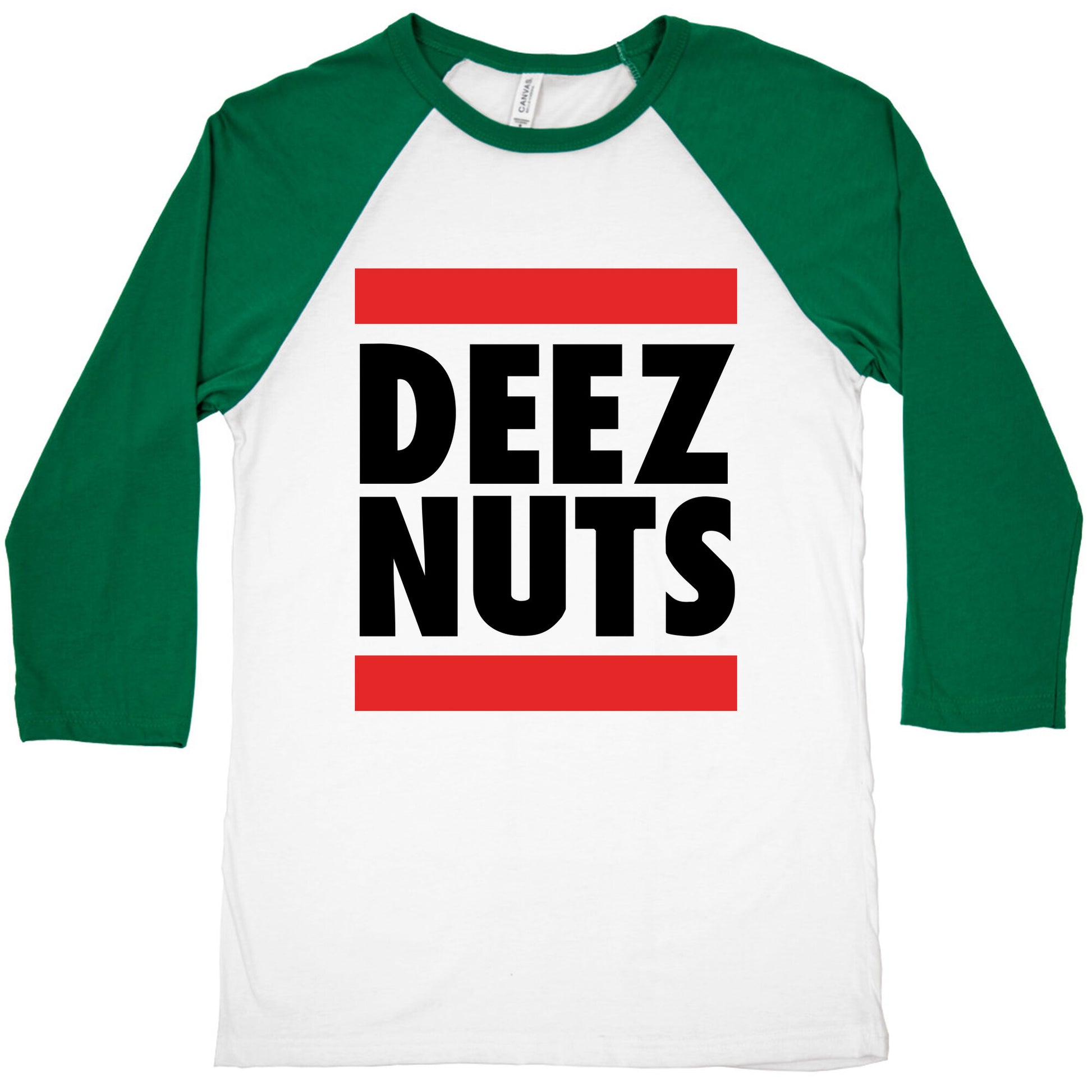 Deez Nuts (DMC Parody) Baseball Tee