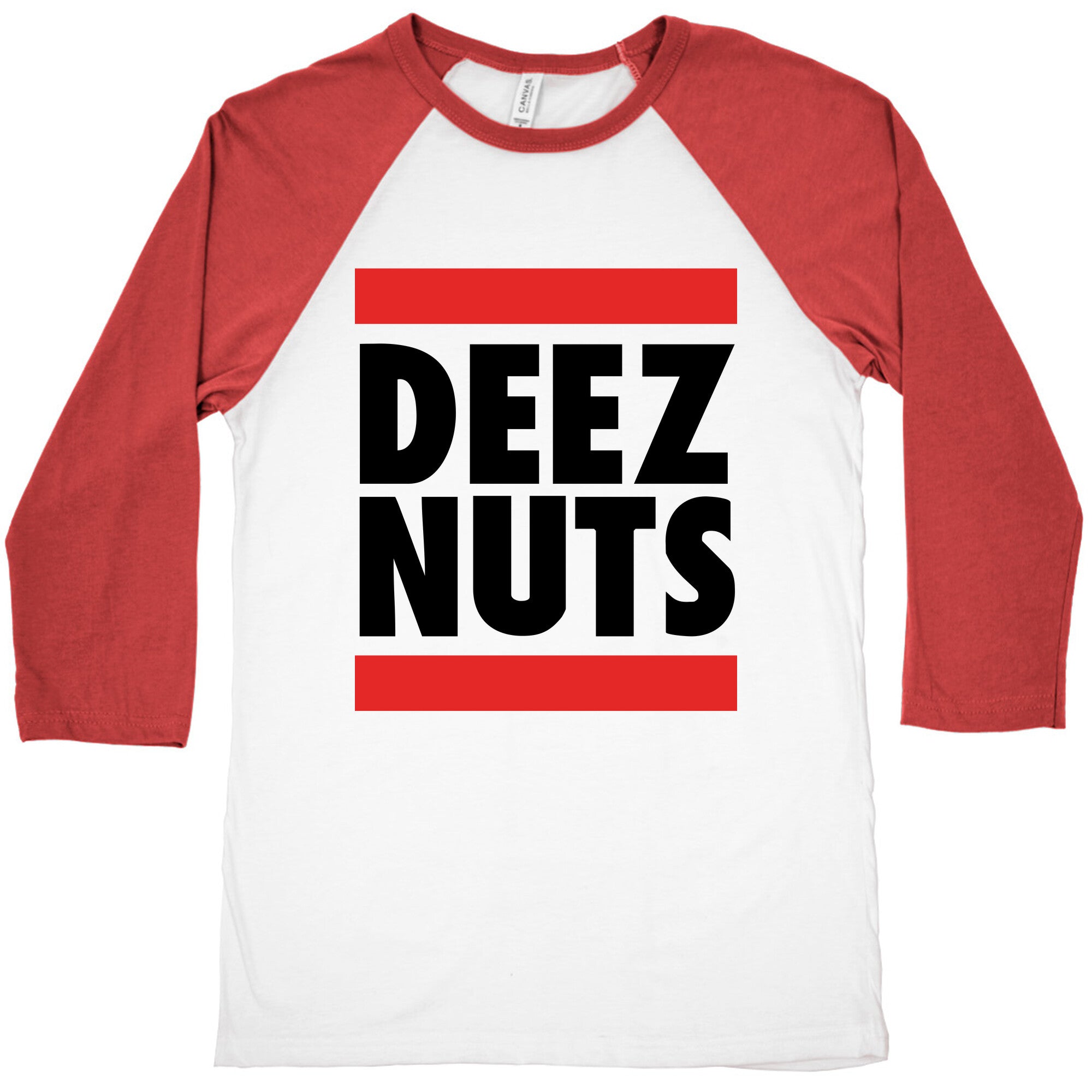 Deez Nuts (DMC Parody) Baseball Tee