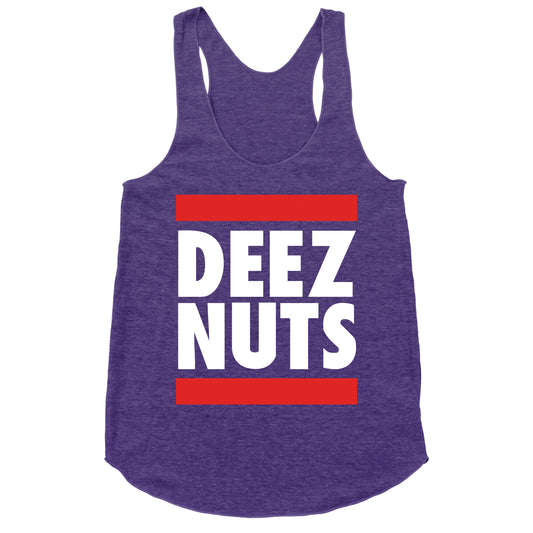 Deez Nuts (DMC Parody) Racerback Tank