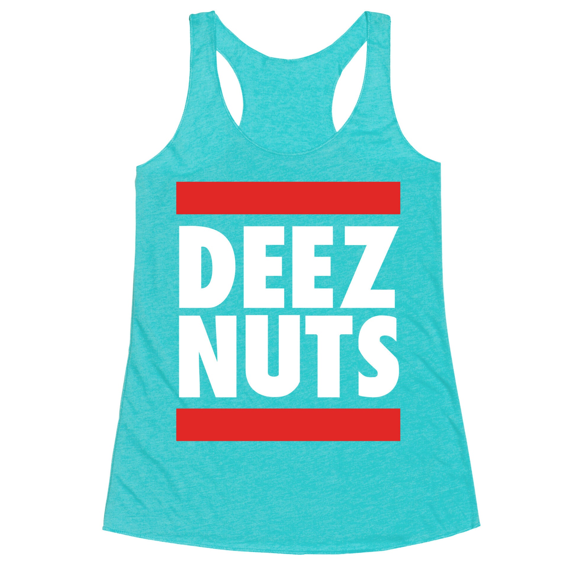 Deez Nuts (DMC Parody) Racerback Tank