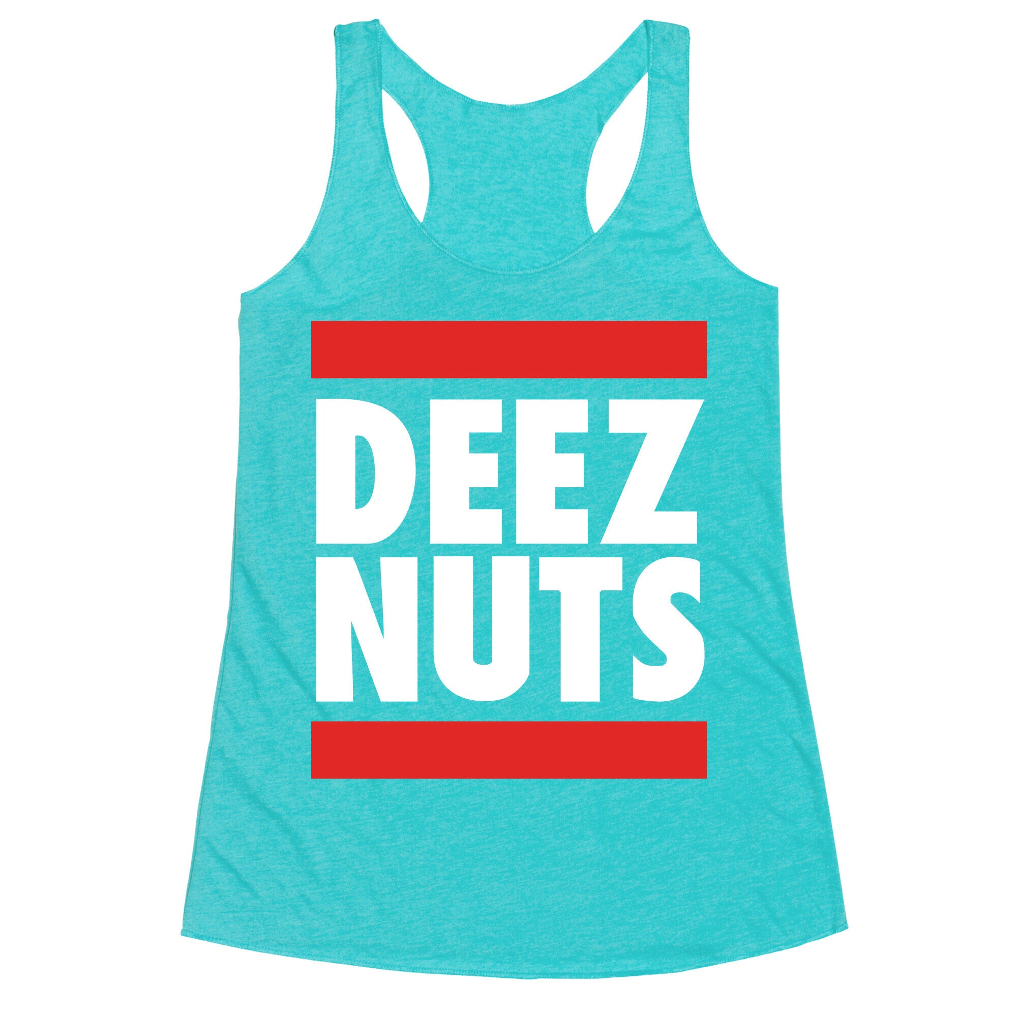 Deez Nuts (DMC Parody) Racerback Tank