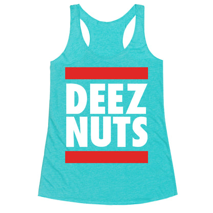 Deez Nuts (DMC Parody) Racerback Tank