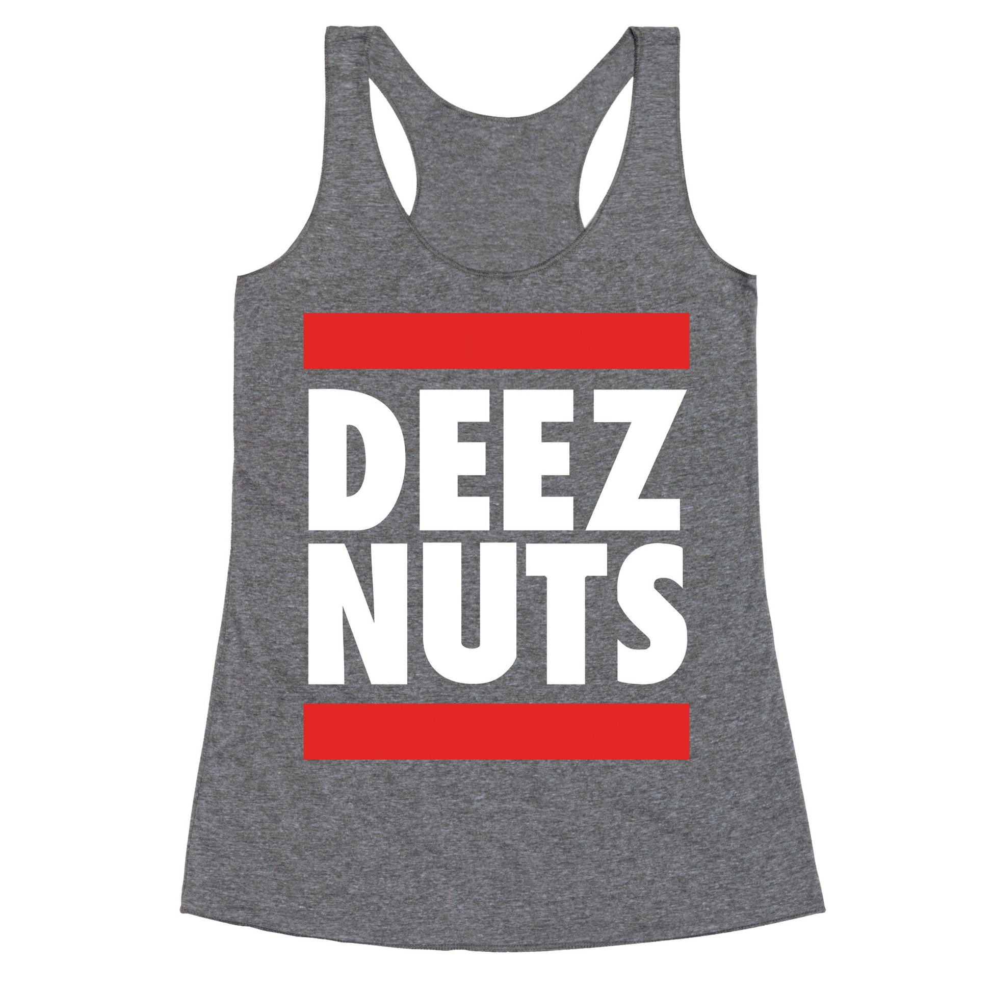 Deez Nuts (DMC Parody) Racerback Tank