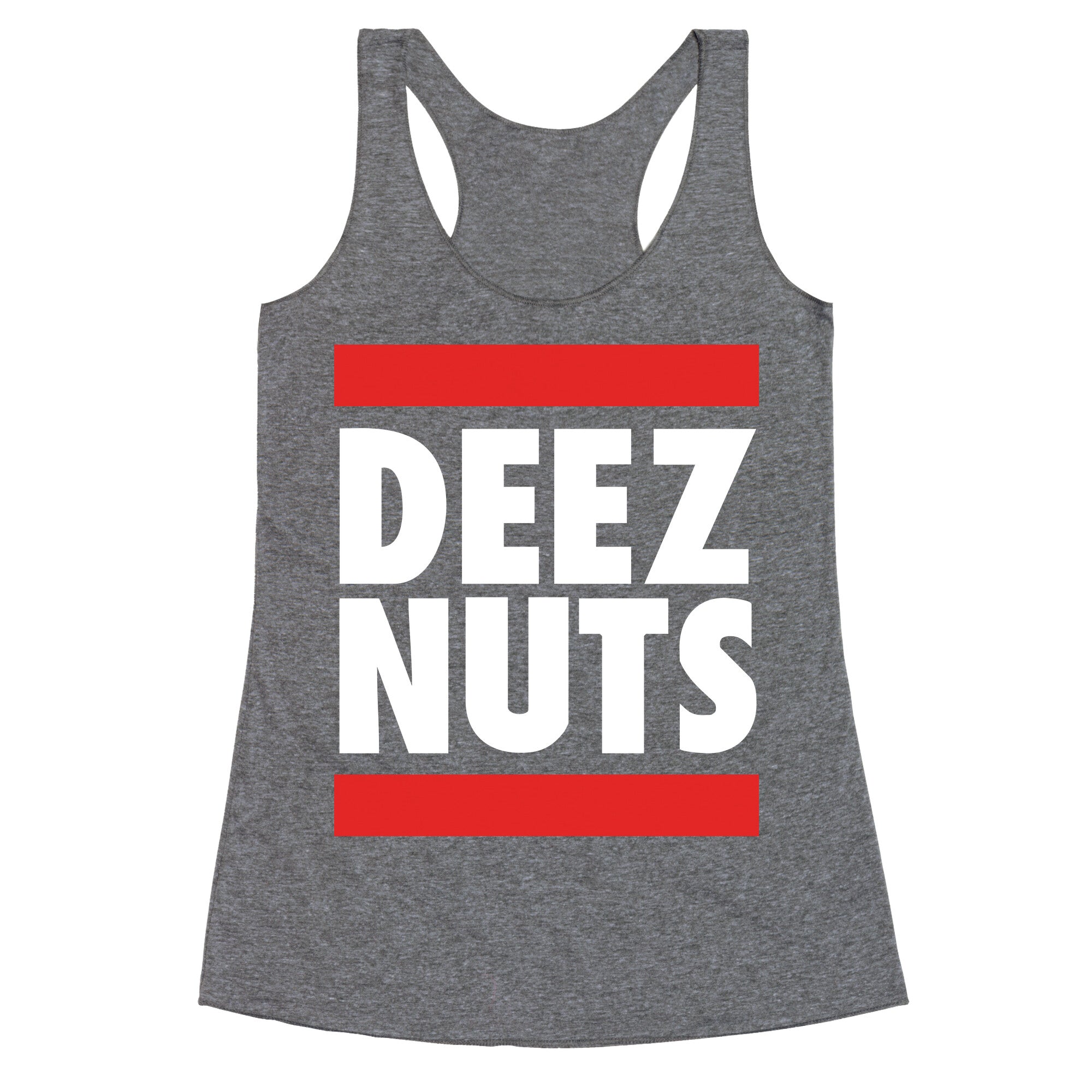 Deez Nuts (DMC Parody) Racerback Tank