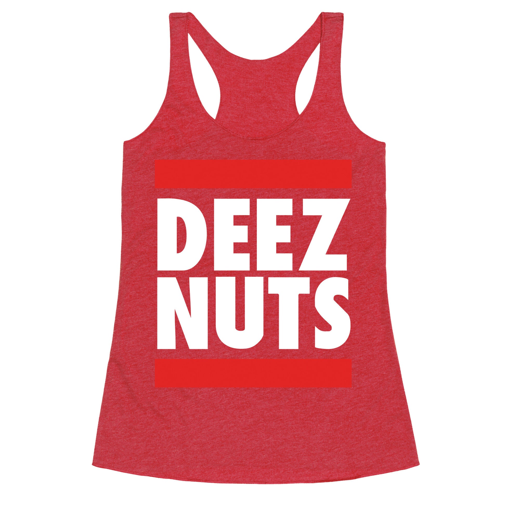 Deez Nuts (DMC Parody) Racerback Tank