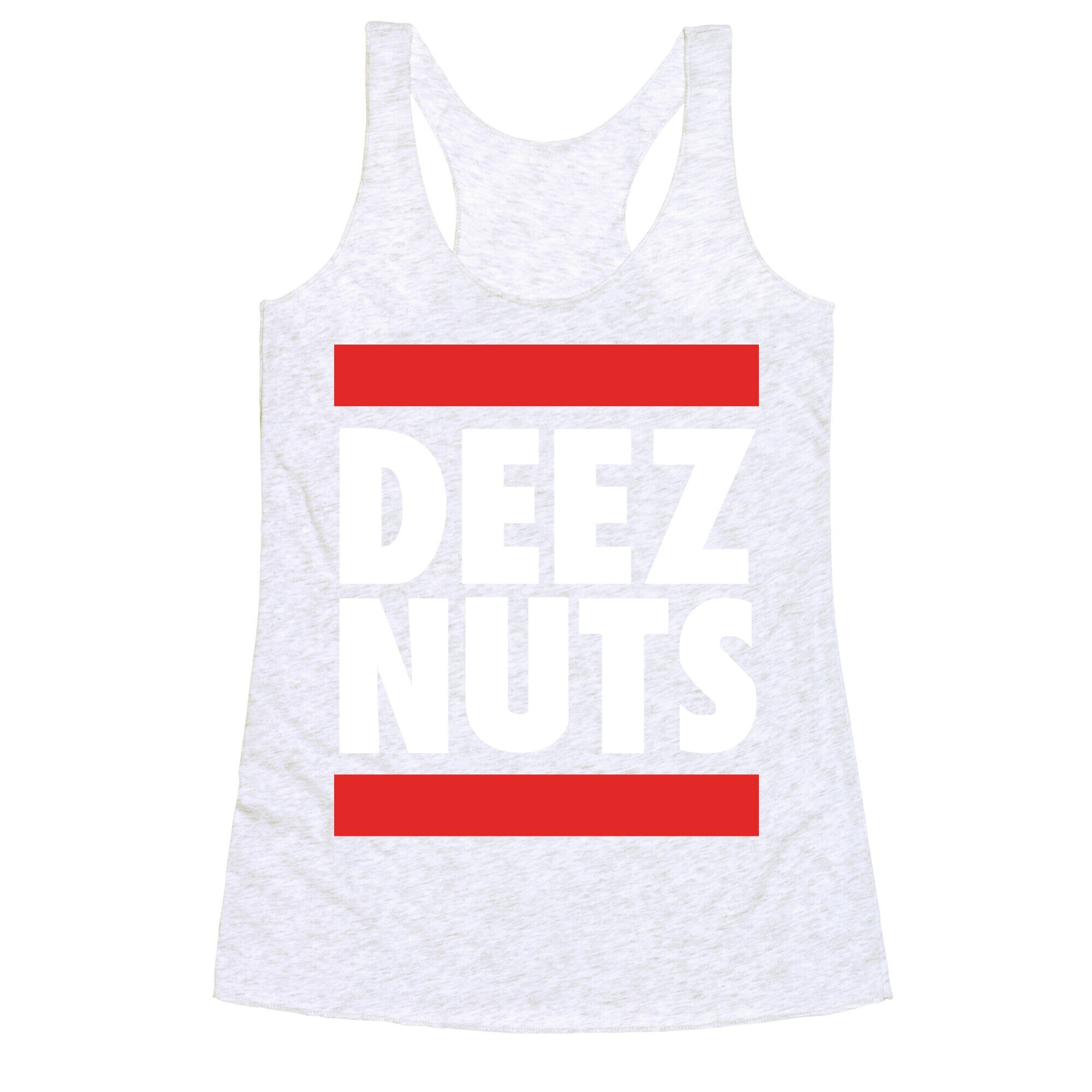 Deez Nuts (DMC Parody) Racerback Tank