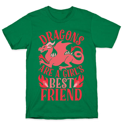 Dragons Are A Girl's Best Friend T-Shirt