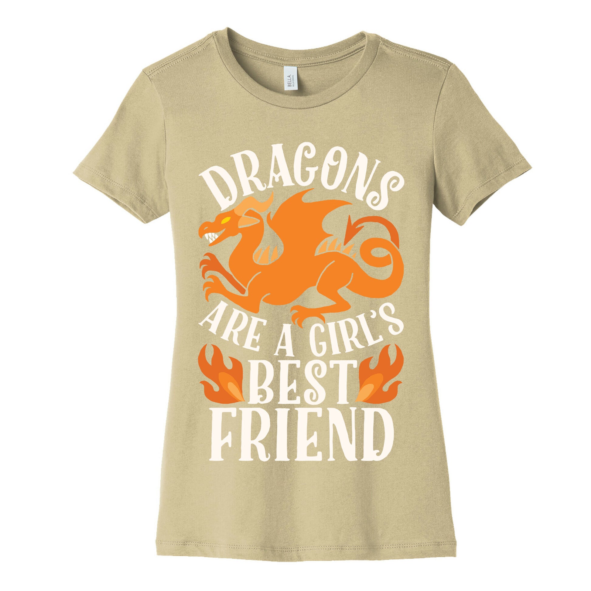 Dragons Are A Girl's Best Friend Women's Cotton Tee