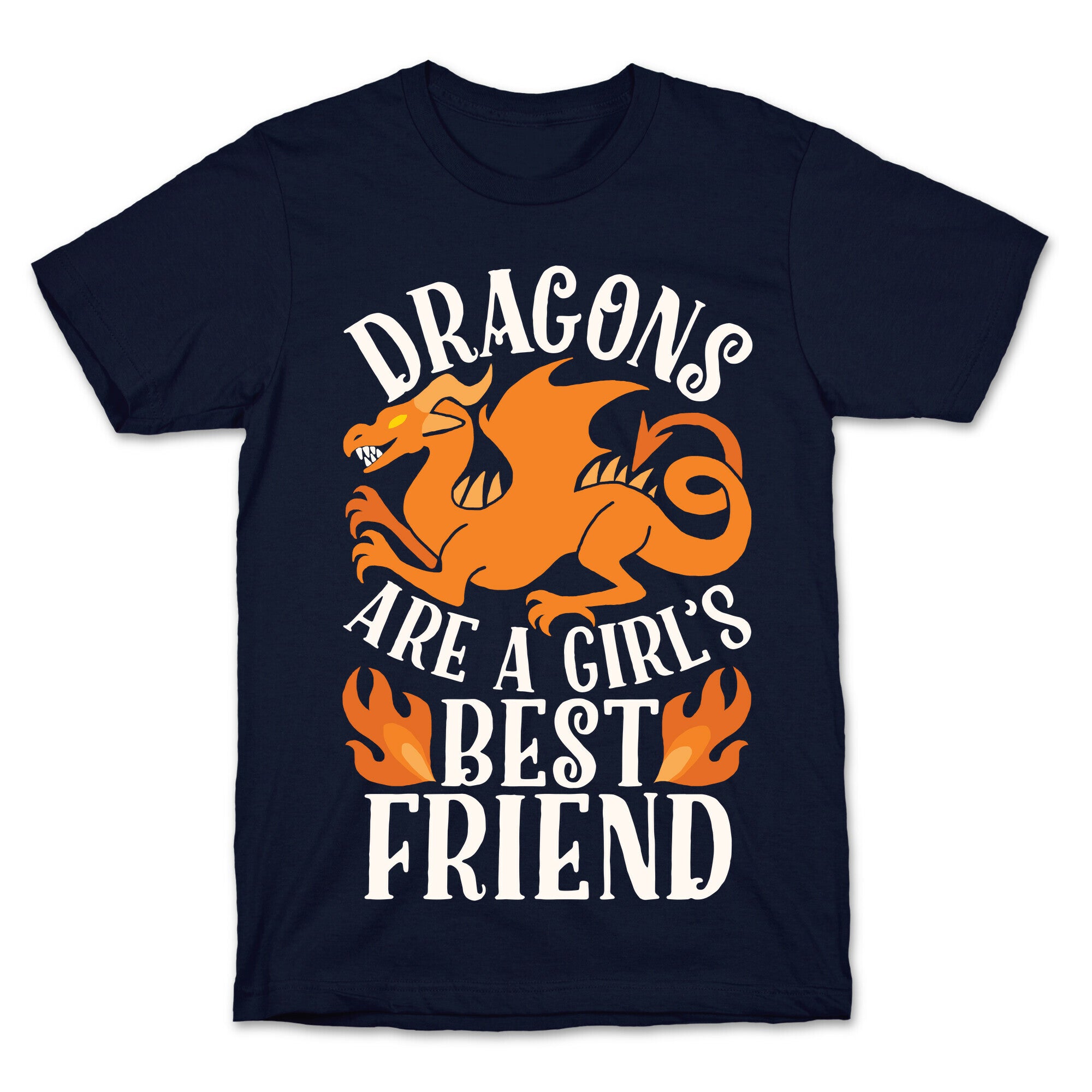 Dragons Are A Girl's Best Friend T-Shirt