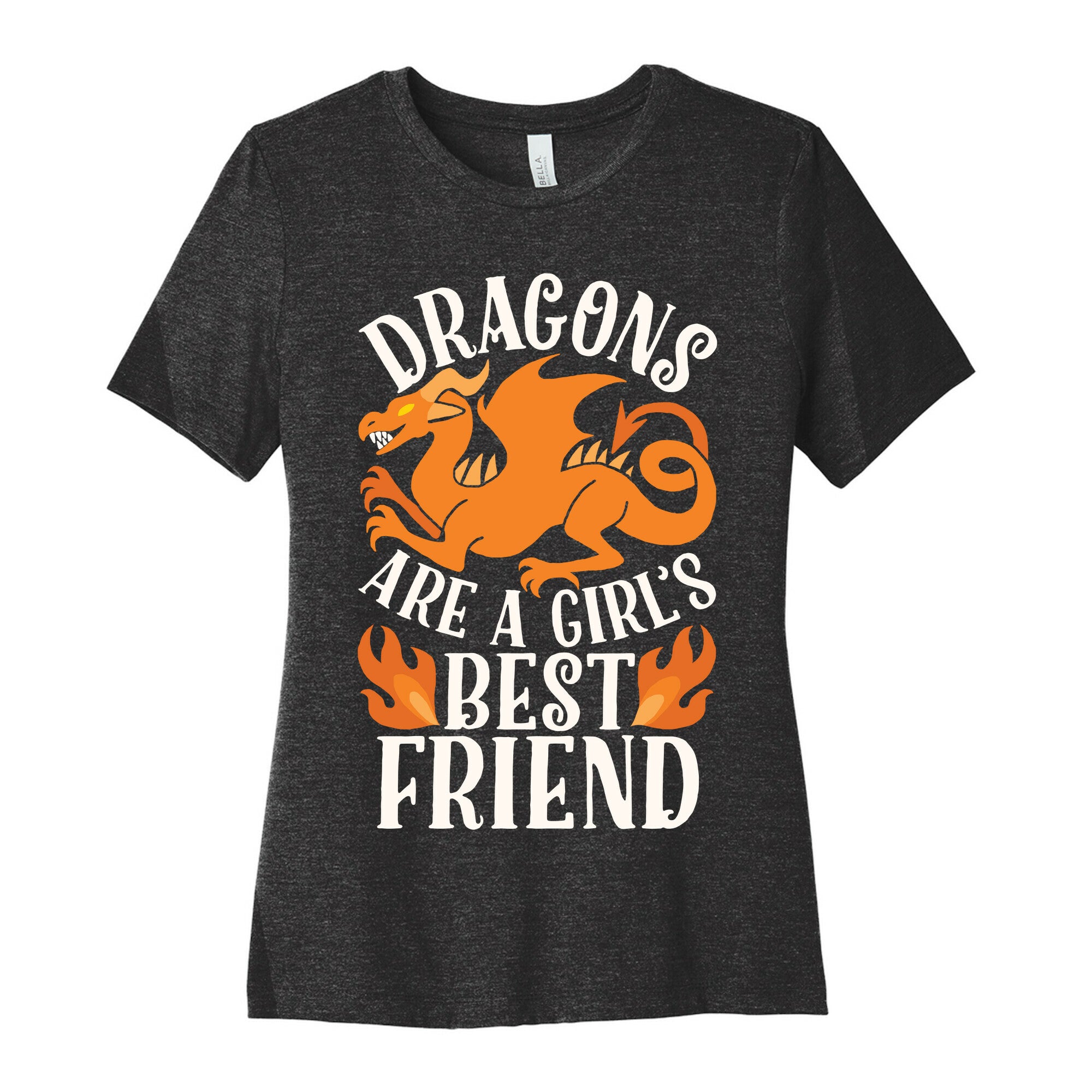 Dragons Are A Girl's Best Friend Women's Cotton Tee