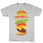 Anatomy Of A Burger T-Shirt