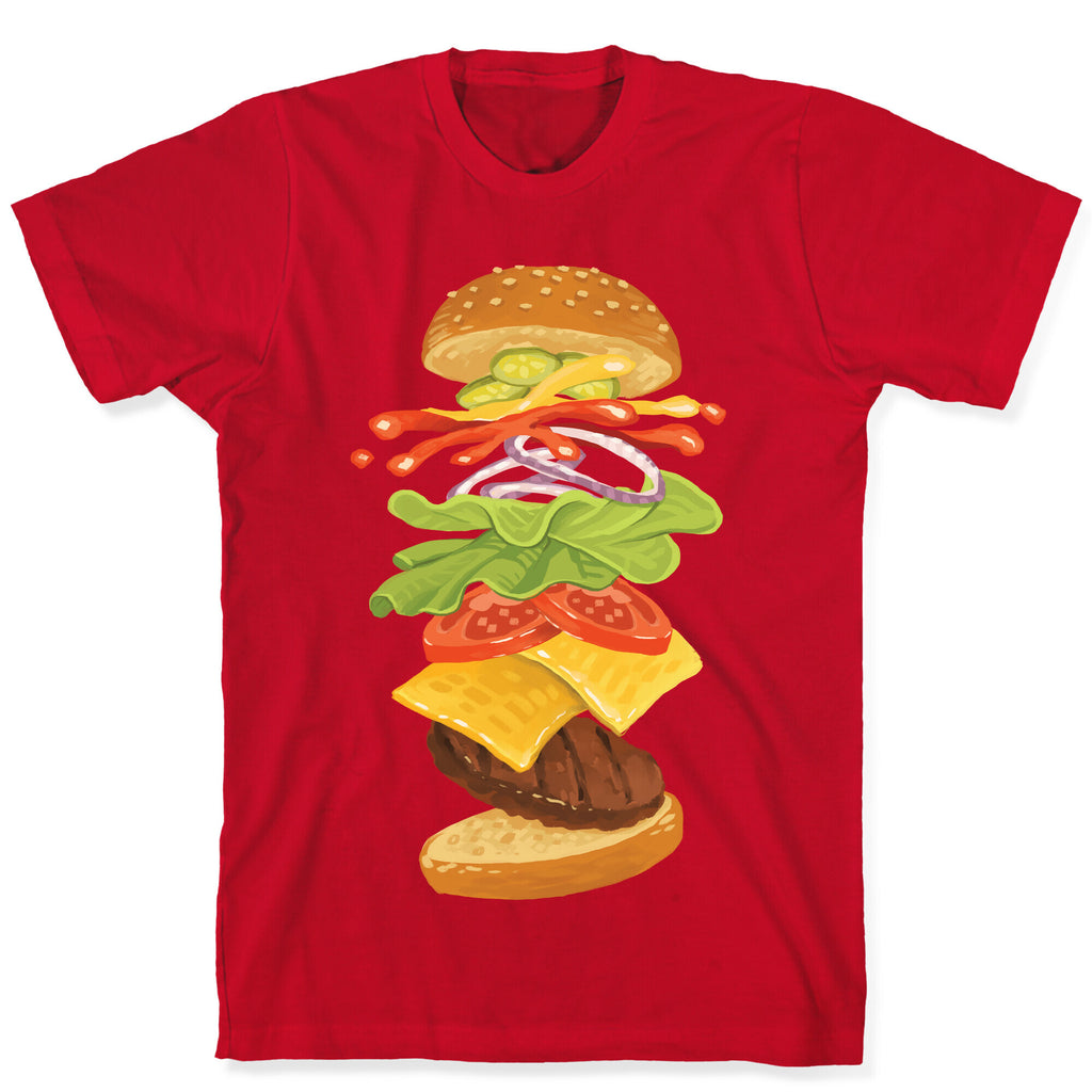 Anatomy Of A Burger T-Shirt