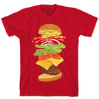 Anatomy Of A Burger T-Shirt