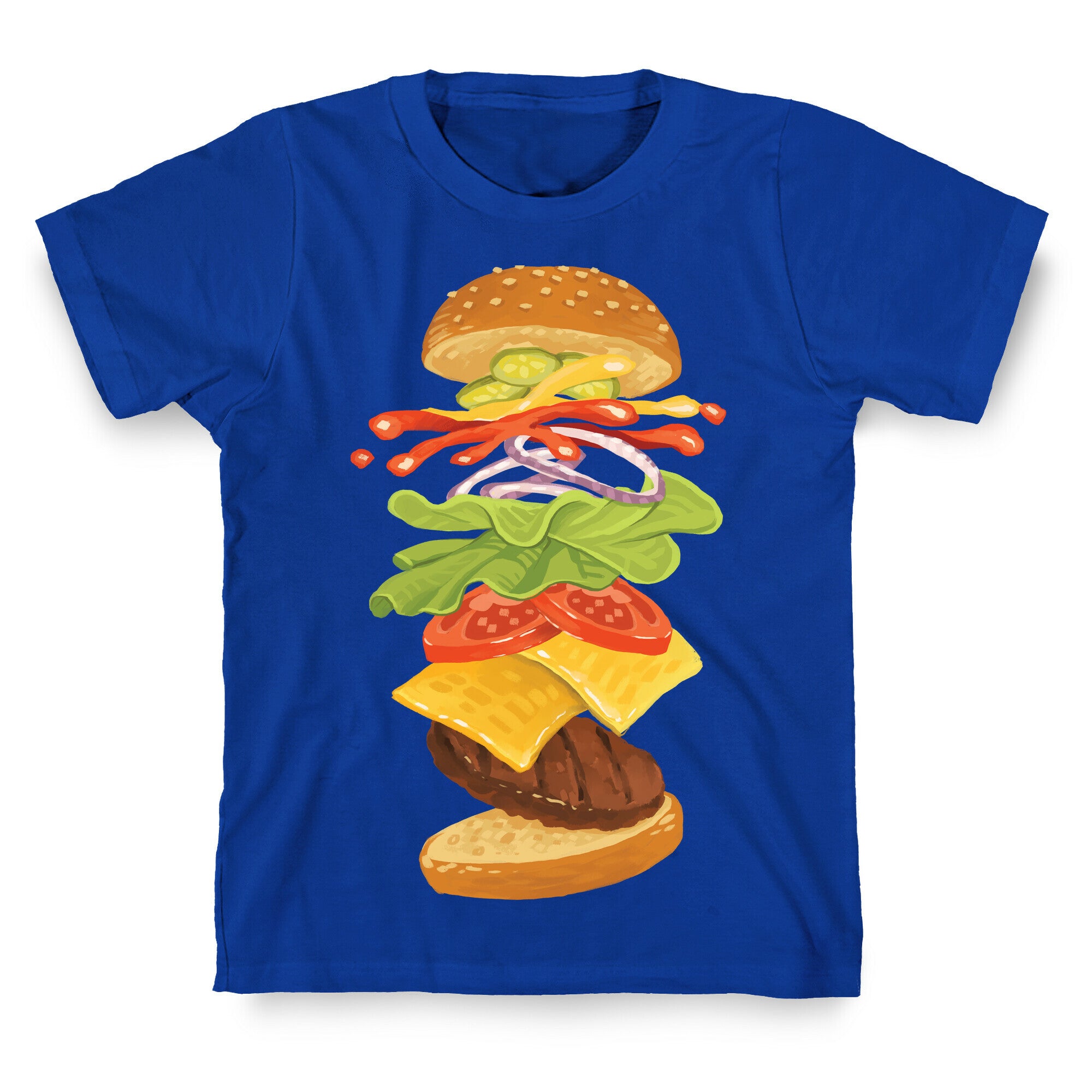 Anatomy Of A Burger T-Shirt