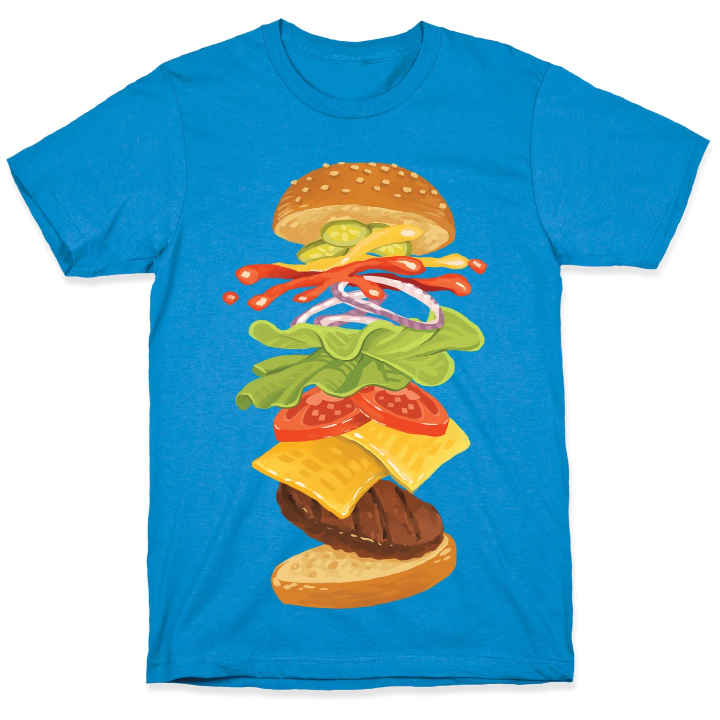 Anatomy Of A Burger T-Shirt