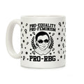 Pro-Equality Pro-Feminism Pro-RBG Coffee Mug