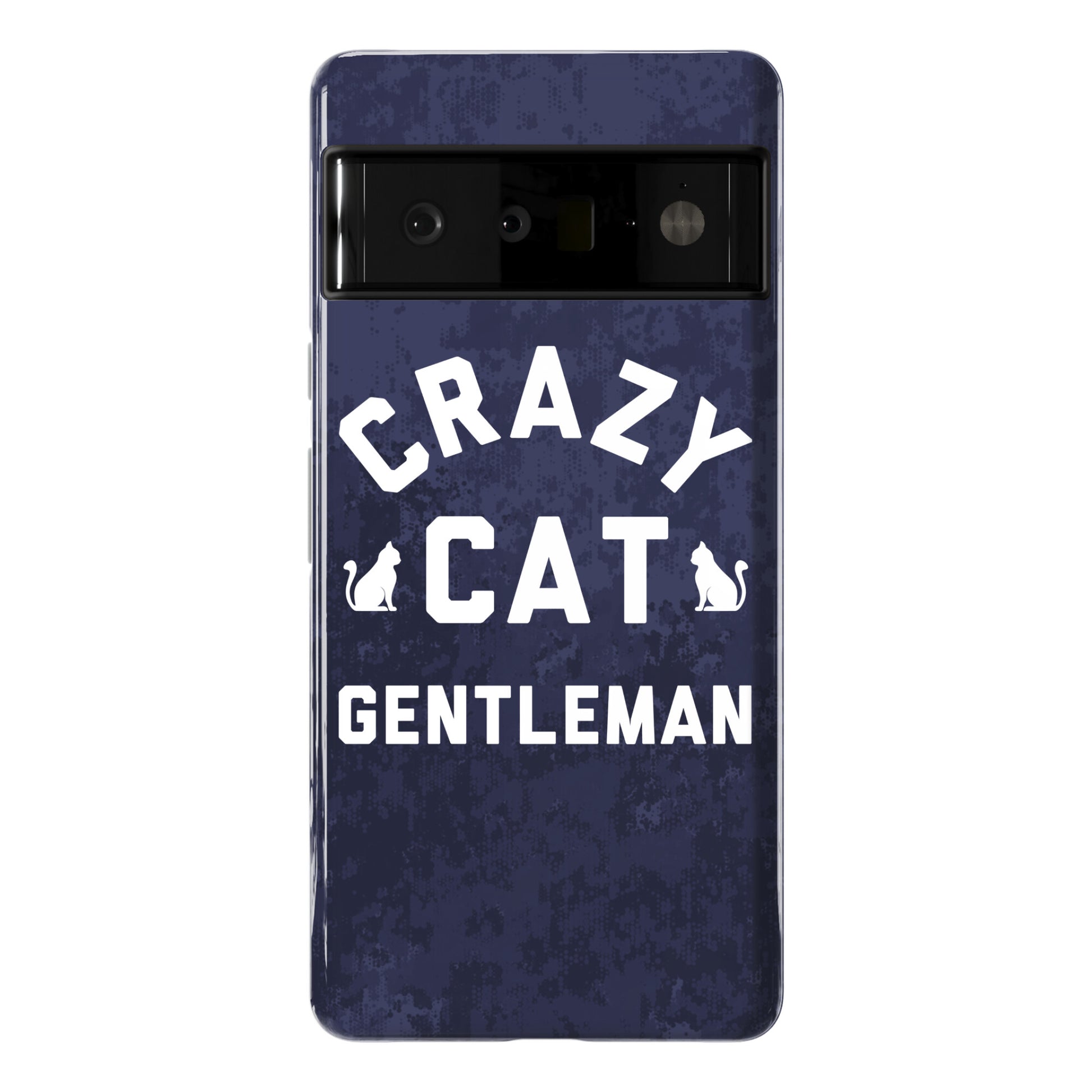 Crazy Cat Gentleman Phone Case