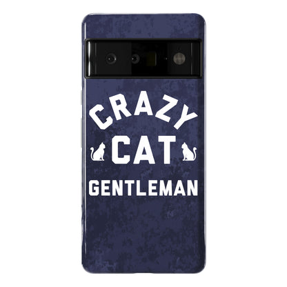 Crazy Cat Gentleman Phone Case
