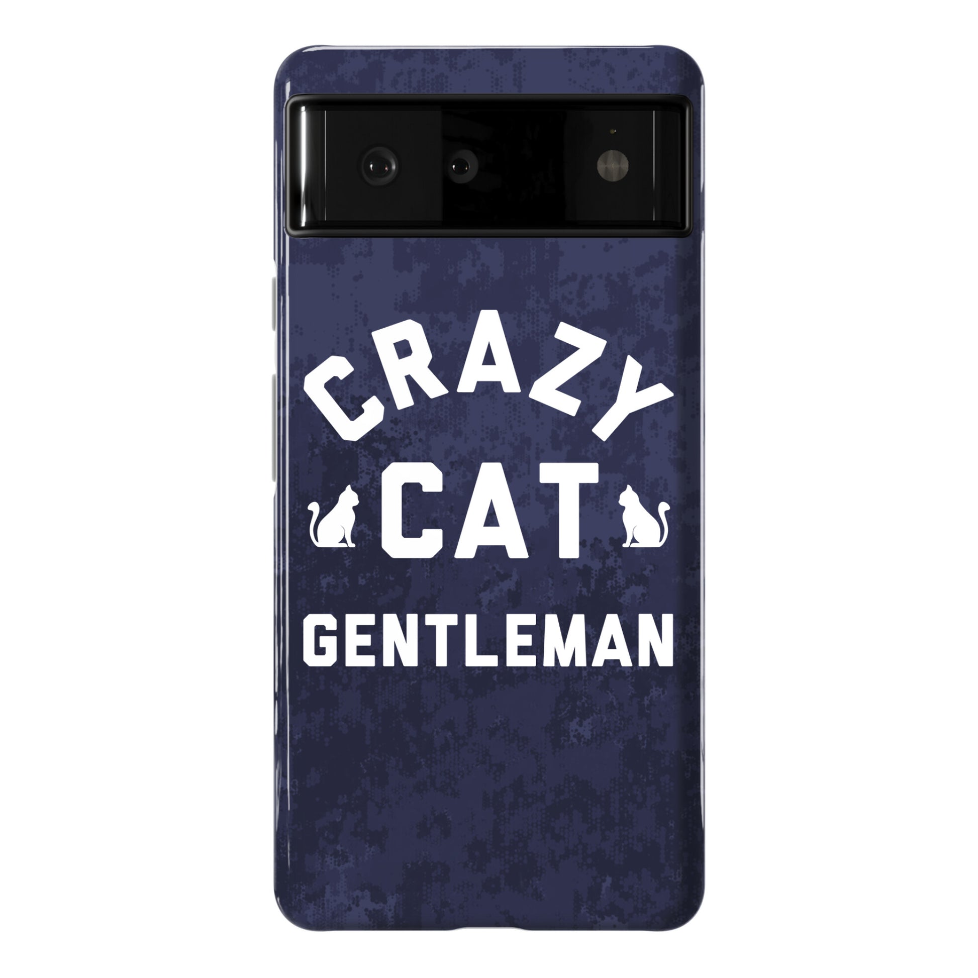 Crazy Cat Gentleman Phone Case