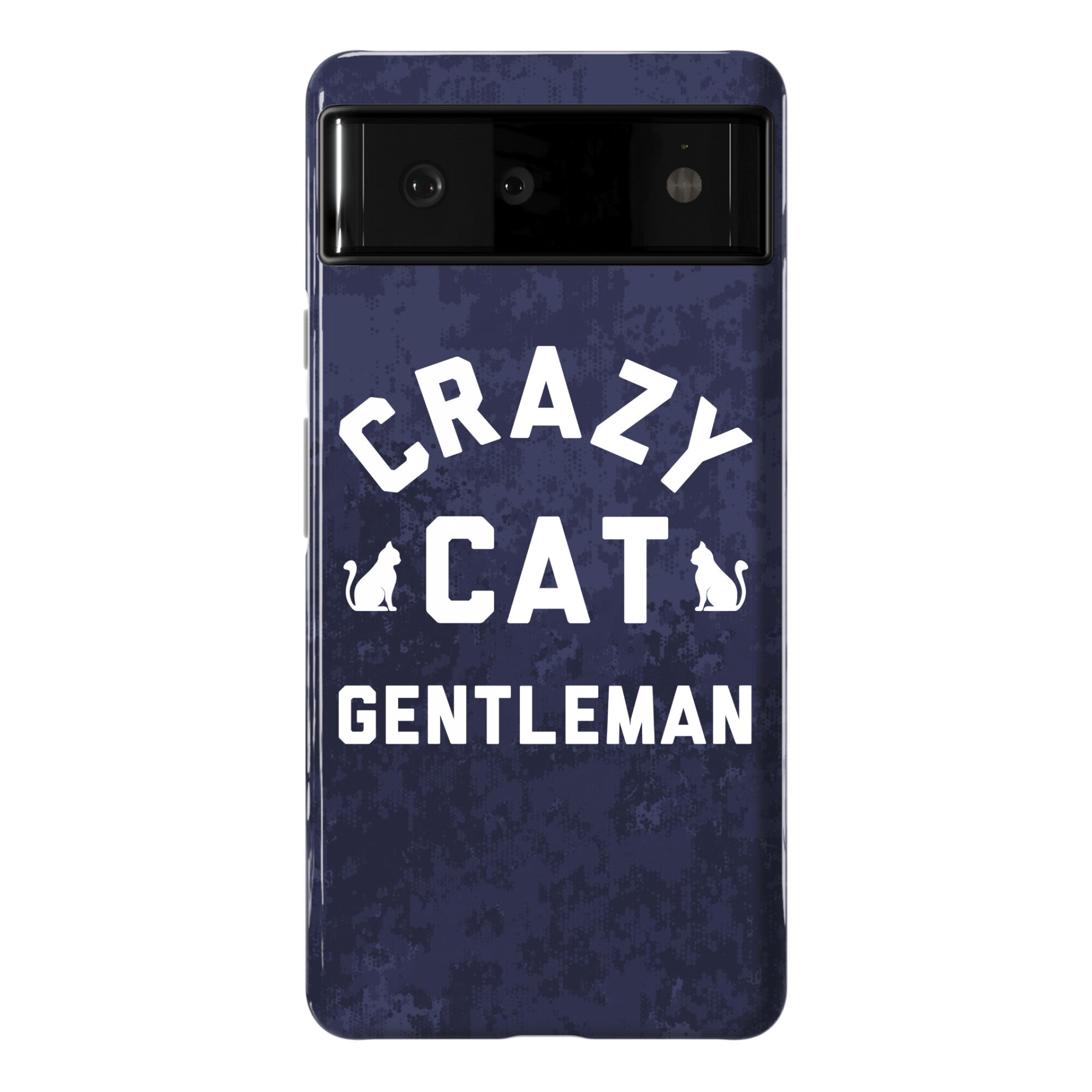 Crazy Cat Gentleman Phone Case