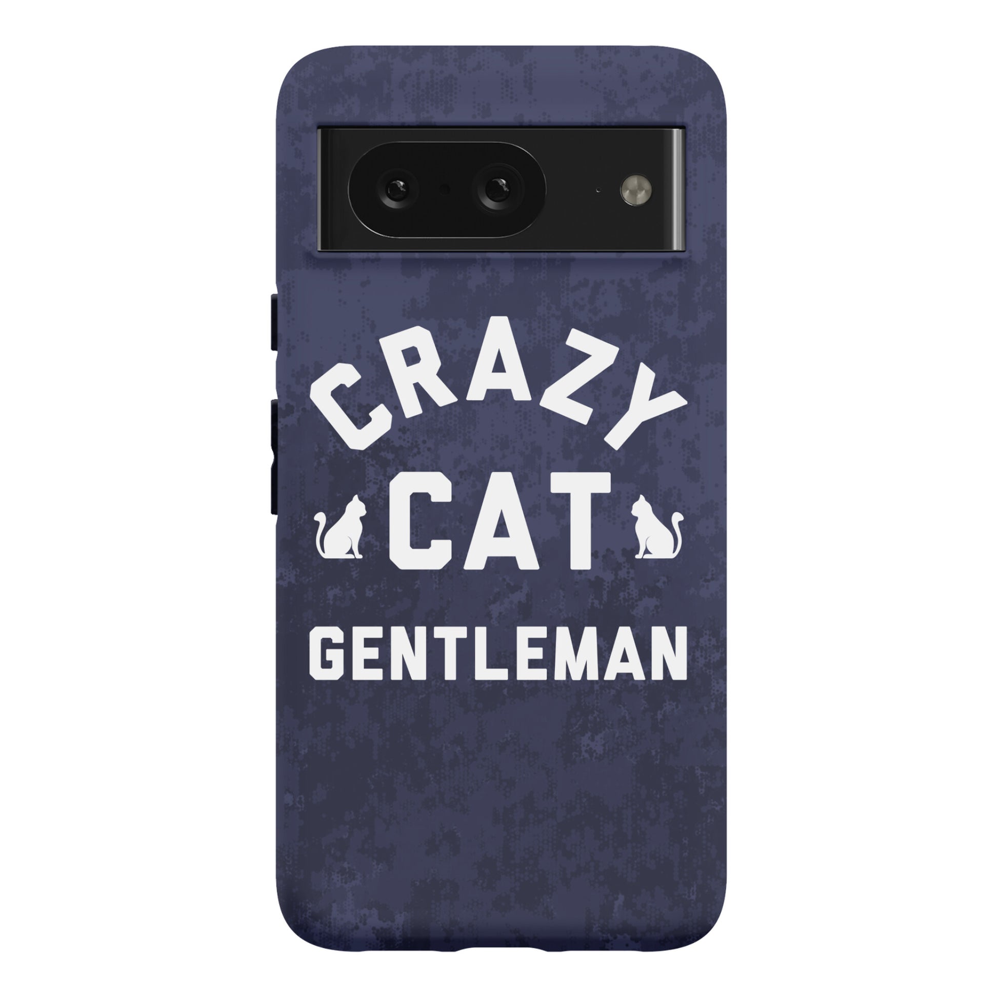 Crazy Cat Gentleman Phone Case
