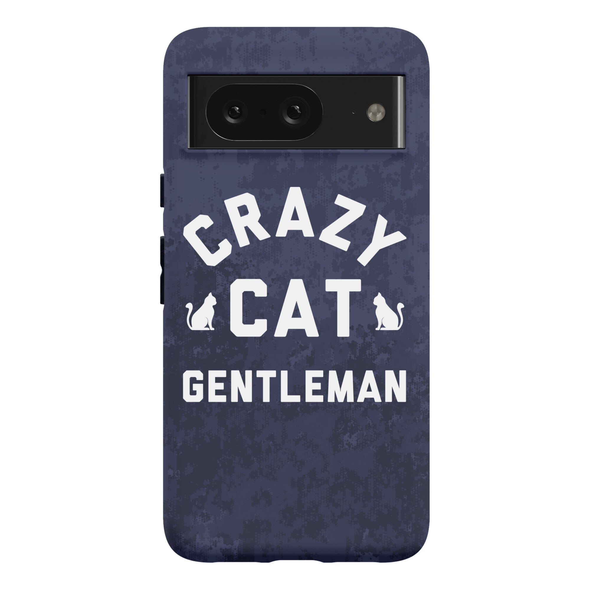 Crazy Cat Gentleman Phone Case