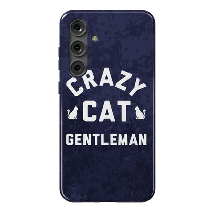 Crazy Cat Gentleman Phone Case