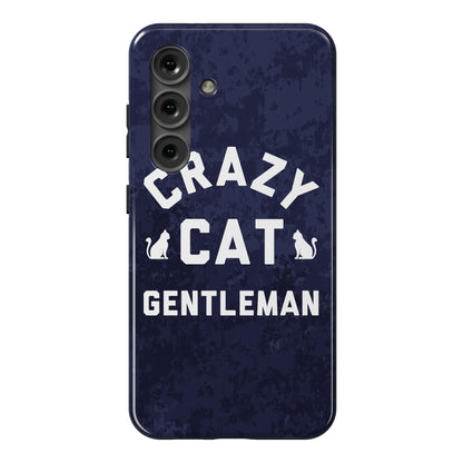 Crazy Cat Gentleman Phone Case