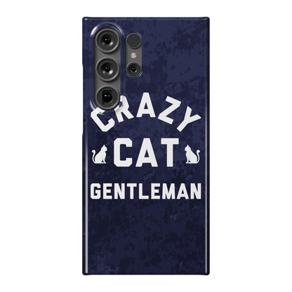 Crazy Cat Gentleman Phone Case