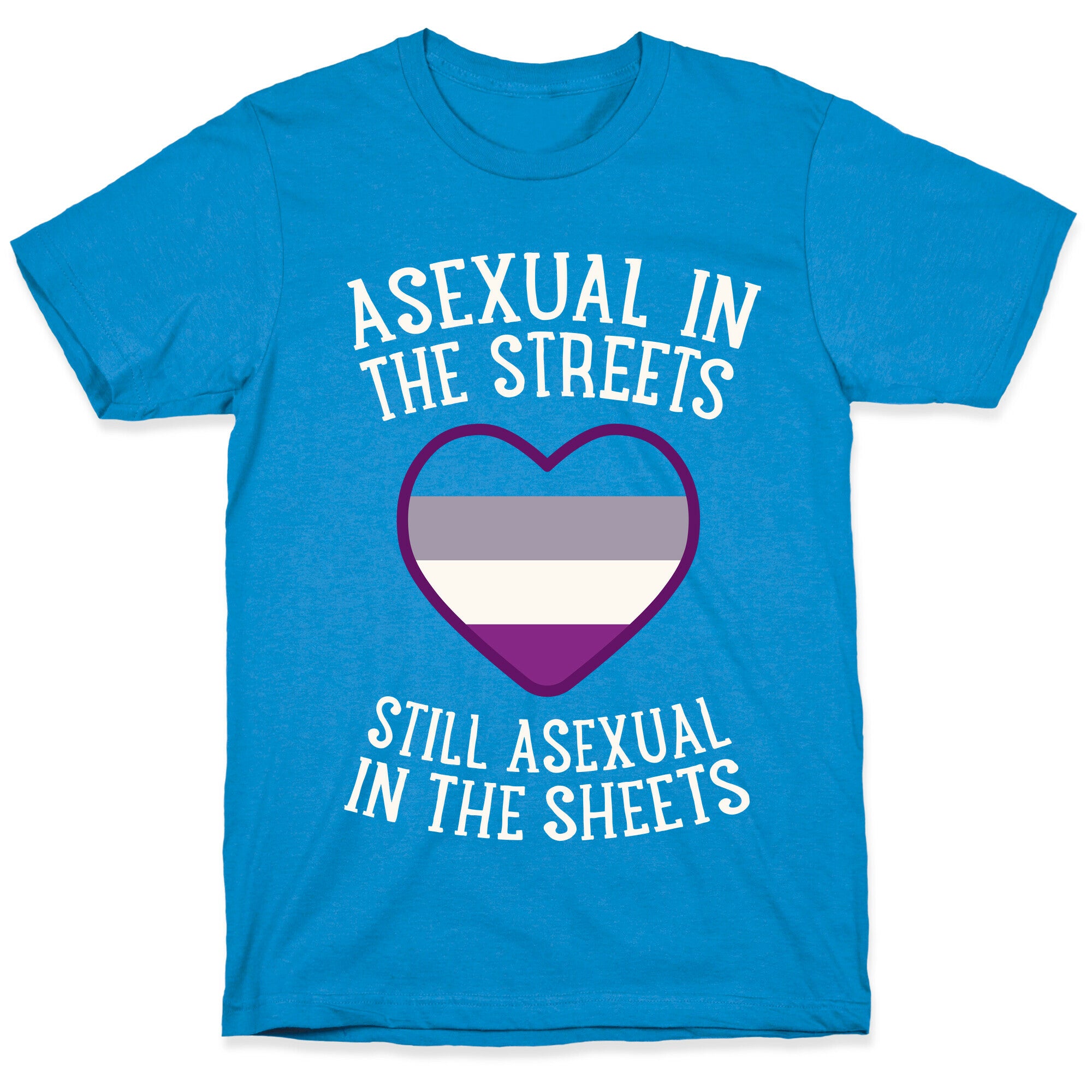 Asexual In The Streets, Still Asexual In The Sheets T-Shirt