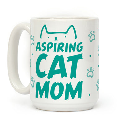 Aspiring Cat Mom Coffee Mug