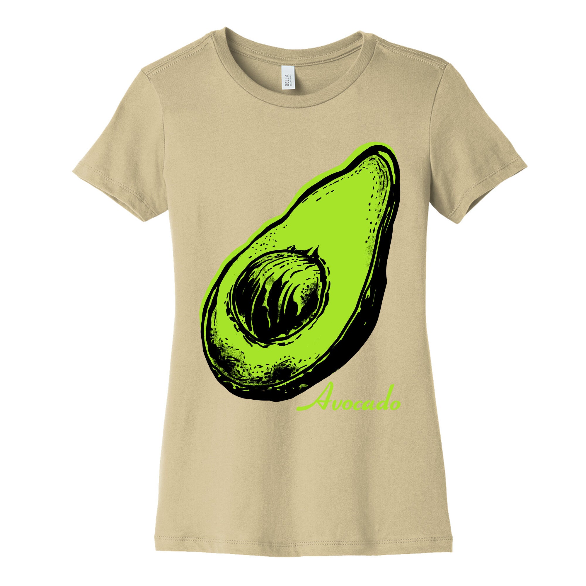 Pop Art Avocado Women's Cotton Tee