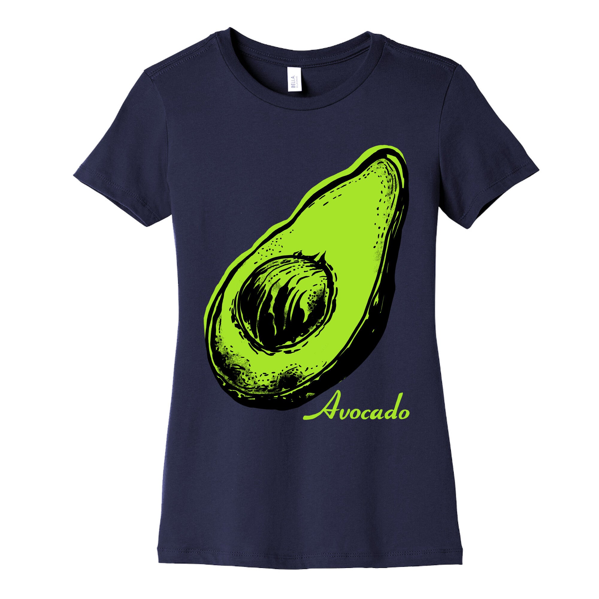 Pop Art Avocado Women's Cotton Tee