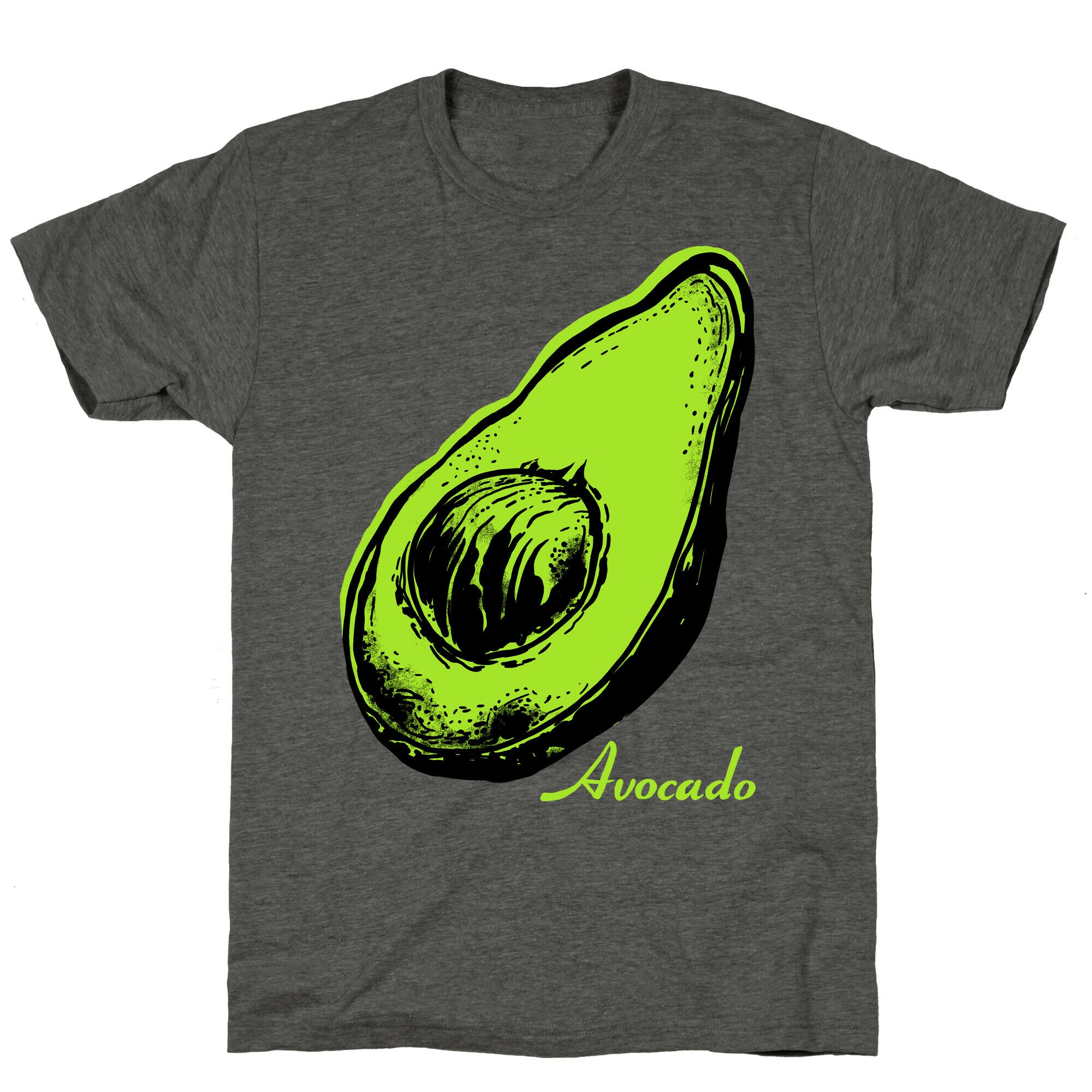 Pop Art Avocado Unisex Triblend Tee